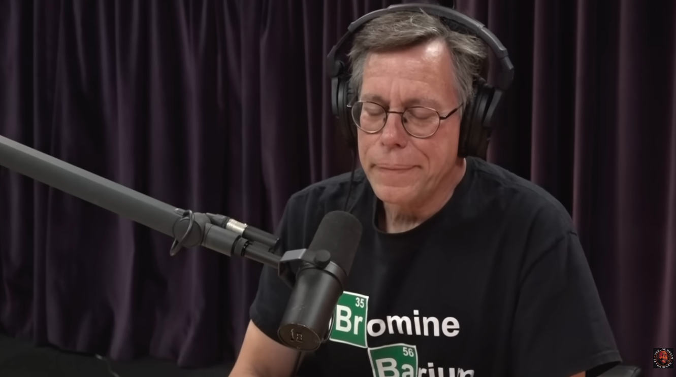 Bob Lazar speaking during The Joe Rogan Experience episode 1315