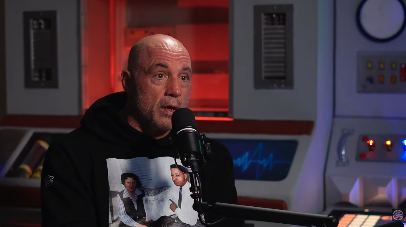 Joe Rogan speaking with Jesse Michels