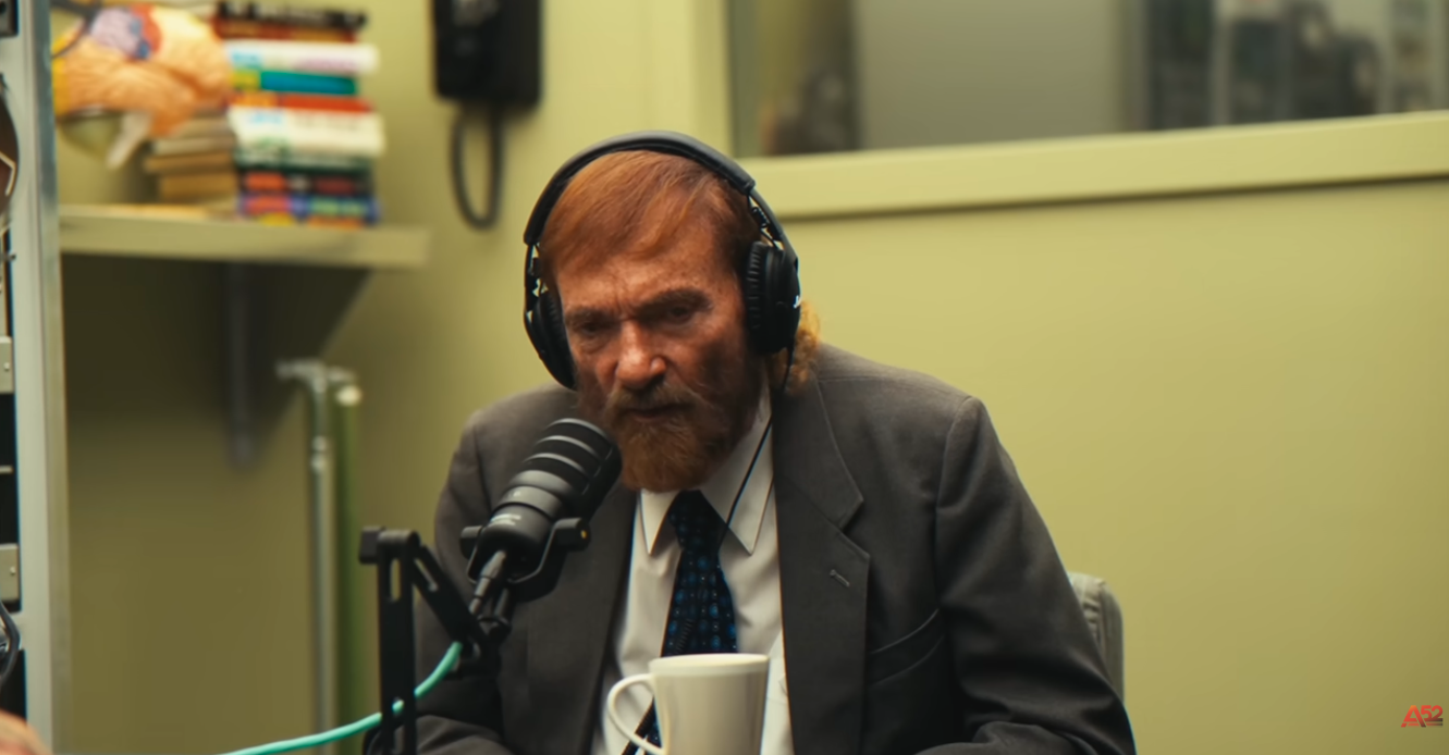 Travis Walton speaking with Chris Ramsay during an Area 52 interview
